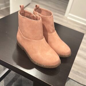 Kids Pink Ankle Boots